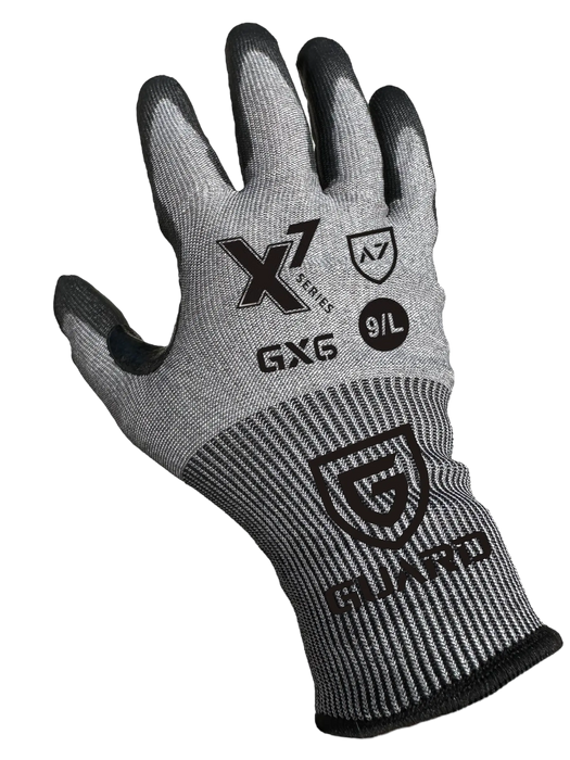 GX6 - High Cut-Resistant (A7) - 18-gauge ultra-light upgraded polyurethane palm A7 - POLYURETHANE