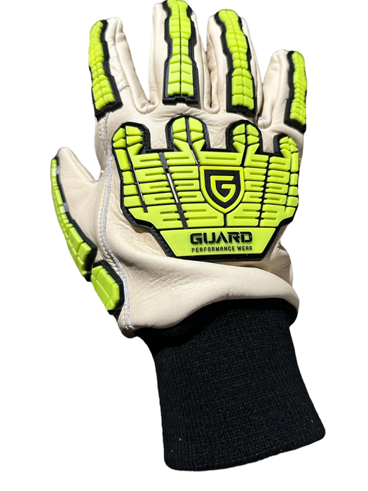 GX7 - WL - High Cut-Resistant (A7) 18-gauge - Hi-Vis Impact Level 2 -Premium Goat Skin Leather A7 - LEATHER
