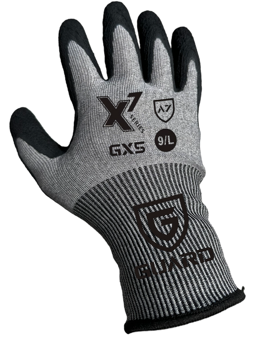 GX5 - High Cut-Resistant (A7) -  18-Gauge - Ultra-Light Foam Latex Coated Glove