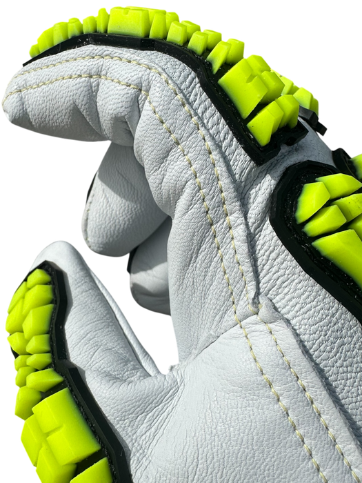 GX7 - High Cut-Resistant (A7) 18-gauge - Hi-Vis Impact Level 2 -Premium Goat Skin Leather