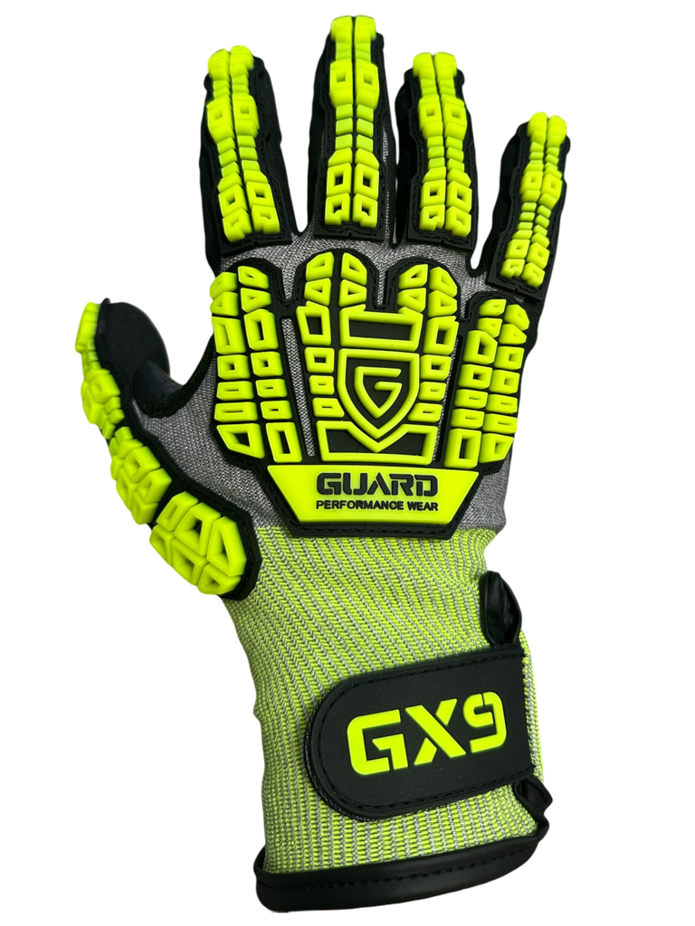 GX9 - High Cut-Resistant - 18-gauge - Impact Protection - Hi-Vis GX9 - High Cut-Resistant - 18-gauge - Impact Protection - Hi-Vis