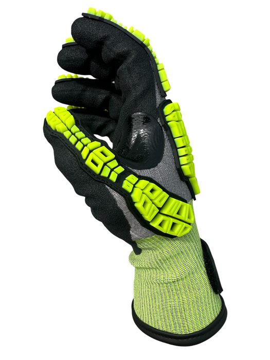 ＧＤ GX9 - High Cut-Resistant - 18-gauge - Impact Protection - Hi-Vis
