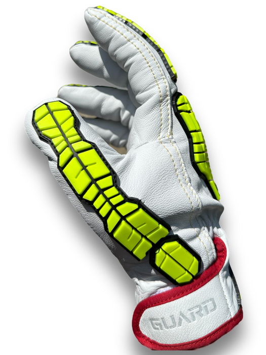 GX7 - High Cut-Resistant (A7) 18-gauge - Hi-Vis Impact Level 2 -Premium Goat Skin Leather