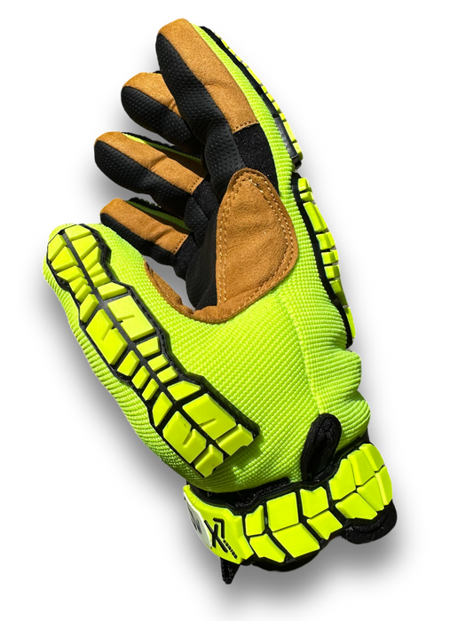 GX54 - High cut-resistant (A9) Palm - Hi-Vis Impact Level 2 - Mechanics Glove